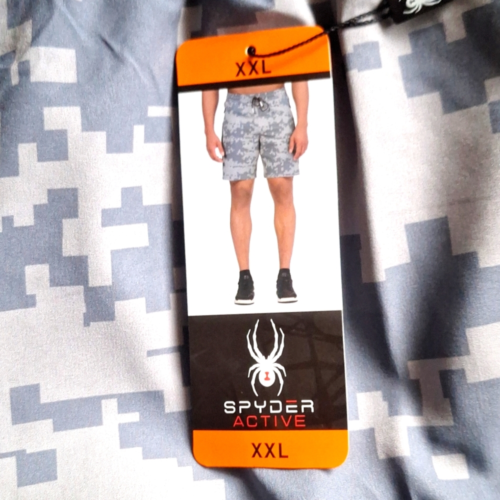 Men's spider active shorts (2)